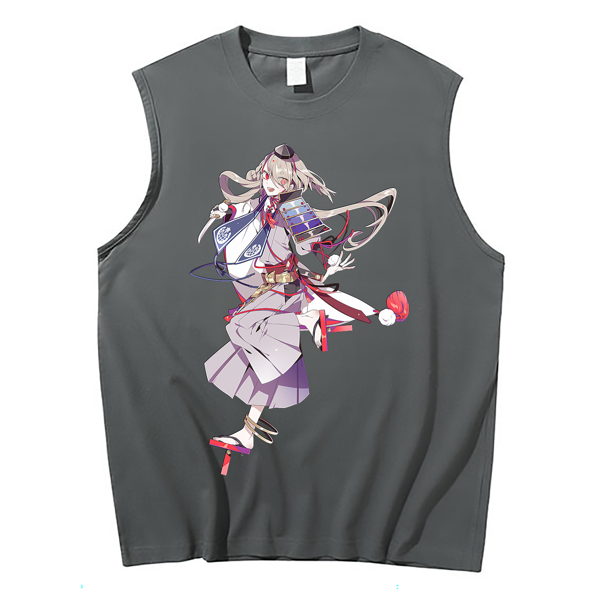 （画像用） 刀剣乱舞 Touken Ranbu コットン100％タンクトップ（フロントプリント）